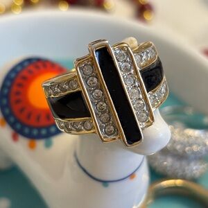💍 Art Deco Revival Ring